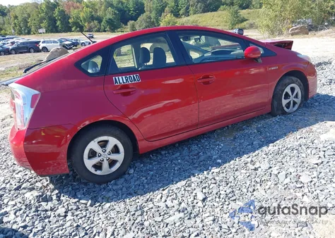 2013 Toyota Prius Two z USA, uszkodzony, nr VIN JTDKN3DU6D5637055